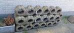 Betonnen rand elementen - bloembakken 50x25x15hoog 10 stuks, Ophalen, Zo goed als nieuw