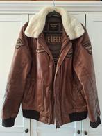 PME Legend Hudson leer XL winter jas, Kleding | Heren, Jassen | Winter, Bruin, Maat 56/58 (XL), Ophalen of Verzenden, Zo goed als nieuw