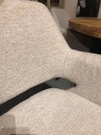 Armstoel Katy teddy naturel 4 stuks - Outletmodel, Wit, Ophalen of Verzenden, Zo goed als nieuw, Vier