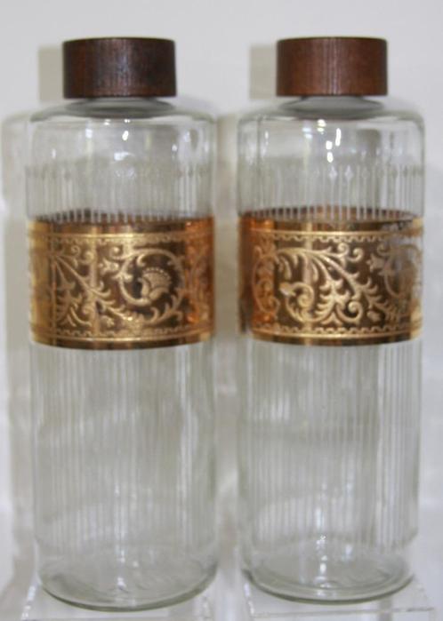 Vintage Starlyte flessen (2x), Antiek en Kunst, Antiek | Glas en Kristal, Ophalen