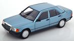 Mercedes-Benz 190E 1984 Blauw Metallic 1-18 Norev, Hobby en Vrije tijd, Modelauto's | 1:18, Www.norev.fr, Auto, Norev, Ophalen of Verzenden