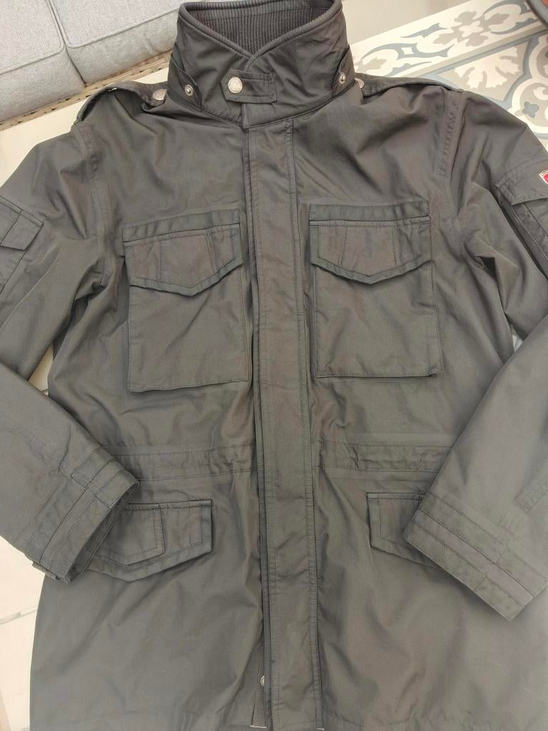 Wellensteijn Harrington parka maat M als nieuw, Maat 48/50 (M), Wellensteyn, Zwart, Ophalen of Verzenden