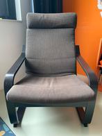 Poäng stoel Ikea bruin hout, Huis en Inrichting, Fauteuils, Ophalen, Gebruikt, Hout