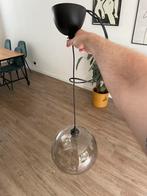 Ikea Jacob Glazen Hanglamp incl design led lamp, Huis en Inrichting, Ophalen, Zo goed als nieuw, Minder dan 50 cm