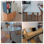 SCANDI DESIGN MEUBELS: Gele Bank, Eethoek, Kasten, Huis en Inrichting, Ophalen