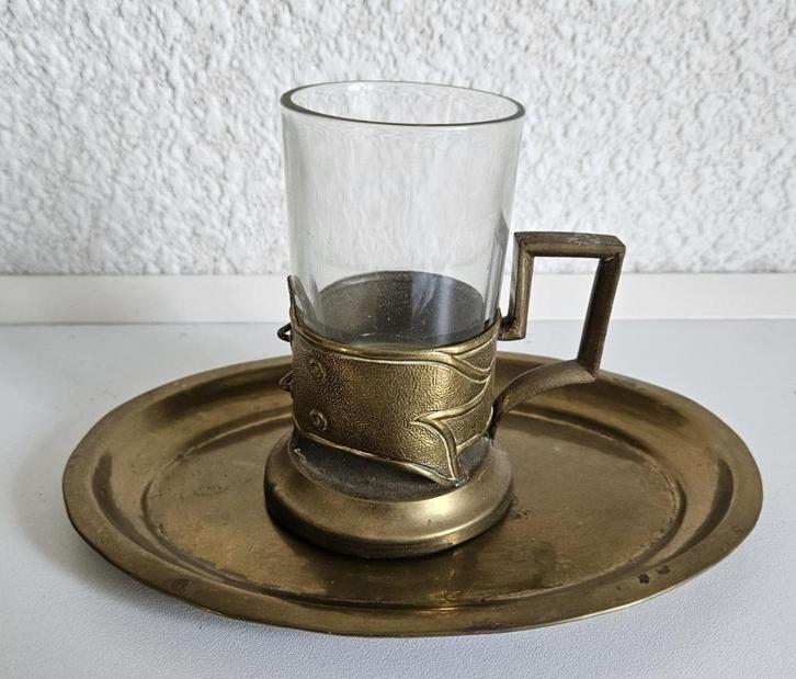 Geelkoperen artikelen vintage uit de jaren '60 en '70, Antiek en Kunst, Curiosa en Brocante, Ophalen