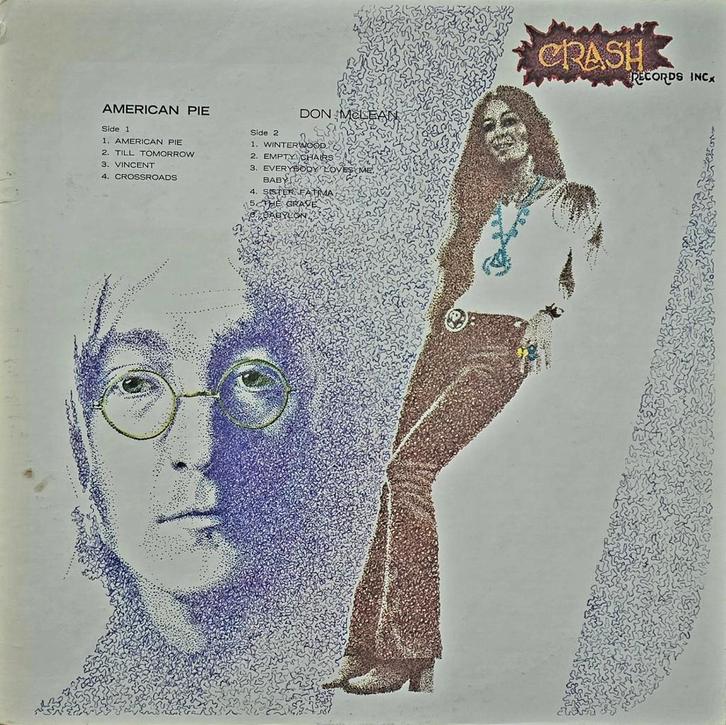 Don McLean - American Pie Vinyl, Cd's en Dvd's, Vinyl | Pop, Gebruikt, 1960 tot 1980, 12 inch, Ophalen of Verzenden