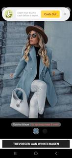 Jas, Ophalen of Verzenden, Zo goed als nieuw, Maat 38/40 (M), Blauw