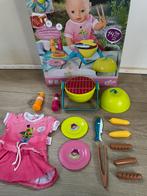 Baby born barbecue set, Ophalen, Zo goed als nieuw, Babypop