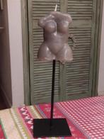 Kaars Buste vrouw op standaard, Huis en Inrichting, Woonaccessoires | Kandelaars en Kaarsen, Ophalen of Verzenden, Nieuw, Overige materialen