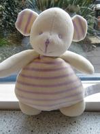 Beer beertje merk Happy Horse uit 2002 lila paars gestreept, Ophalen of Verzenden, Zo goed als nieuw, Beer