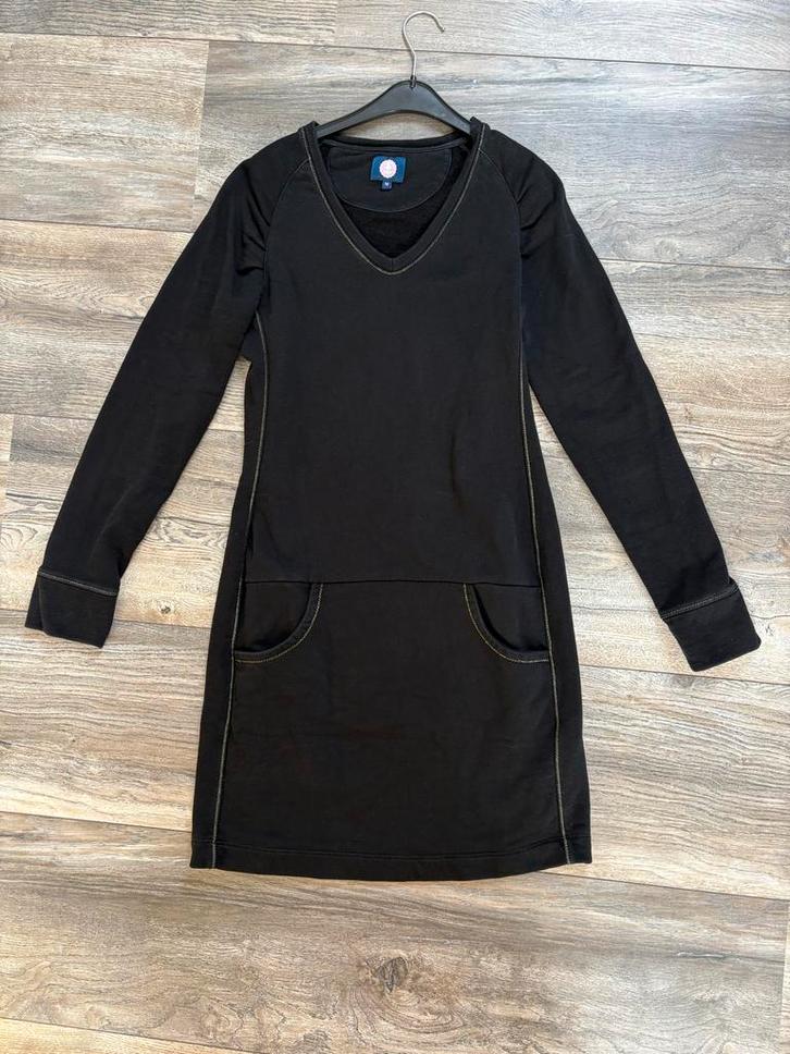 Le Pep Zwart Jurkje - Maat M (valt als S), Kleding | Dames, Jurken, Zo goed als nieuw, Maat 36 (S), Zwart, Knielengte, Ophalen of Verzenden