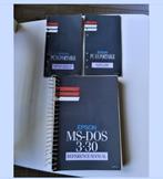 3 handleidingen Epson  pc AX portable computer/MS DOS 3.30, Ophalen of Verzenden, Zo goed als nieuw, Software