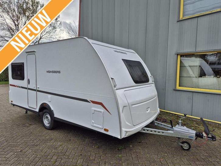 Weinsberg CaraCito 450 FU Met gas pakket, Caravans en Kamperen, Caravans, Bedrijf, tot en met 4, Rondzit, Overige merken, Dwarsbed