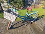 Leuke blauwe meiden fiets (6 tm 8 jaar) met mand, Overige merken, Ophalen of Verzenden, Minder dan 47 cm, Gebruikt