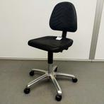 Score werkstoel PU kunststof zwarte zitting ihv 39-53 cm, Huis en Inrichting, Stoelen, Ophalen of Verzenden, Zwart, Kunststof