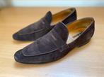 Italiaanse suede loafers instappers Baldinini 43 bruin, Verzenden, Zo goed als nieuw, Bruin, Loafers