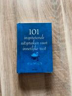 101 inspirerende uitspraken voor innerlijke rust - Hilversum, Ophalen of Verzenden