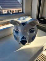 origineel delfst blauw spaarvarken, Ophalen of Verzenden, Gebruikt
