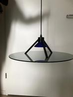 Hala Zeist Hanglamp jaren 80 Vintage, Ophalen, Gebruikt, Glas, Minder dan 50 cm