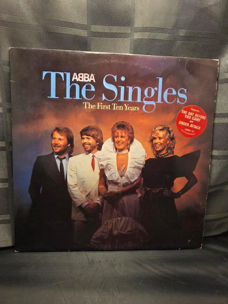 ABBA - The Singles: The First Ten Years Vinyl, Cd's en Dvd's, Vinyl | Pop, Gebruikt, 1980 tot 2000, 12 inch, Ophalen of Verzenden