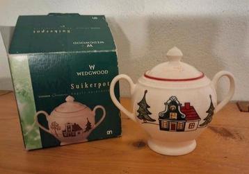 Veel kerstservies Wedgwood Christmas, suikerpot en meer beschikbaar voor biedingen