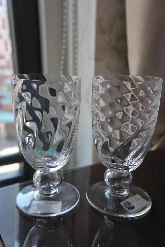 Vintage Murano Cenedese Vetri glazen 1950, gemerkt, Antiek en Kunst, Antiek | Glas en Kristal, Ophalen of Verzenden