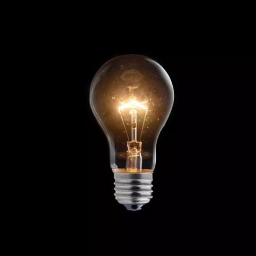 Gloeilamp Peer Classic Ø60mm E27 60W, Huis en Inrichting, Lampen | Losse lampen, Nieuw, Gloeilamp, 60 watt of meer, E27 (groot)