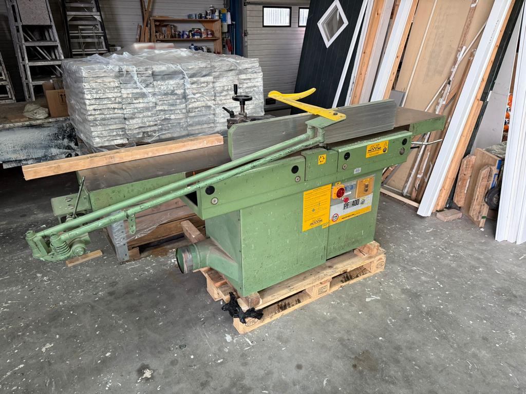 Paolini vlakbank 400mm met messen, Ophalen, Gebruikt, Elektrisch