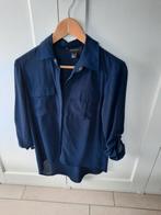 donkerblauwe blouse, Ophalen of Verzenden, Zo goed als nieuw, Maat 38/40 (M), Blauw