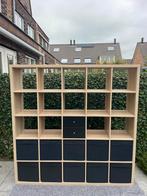 IKEA Kallax 5 x 5 vakken kast  - Gelazuurd Eiken, Huis en Inrichting, Ophalen, Gebruikt