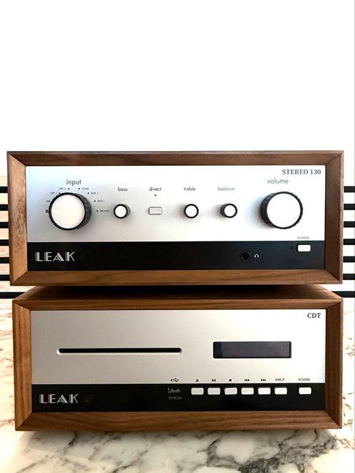 Leak Stereo 130 incl. CDT, nieuwstaat, garantie, Audio, Tv en Foto, Stereo-sets, Zo goed als nieuw, Overige merken, Losse componenten