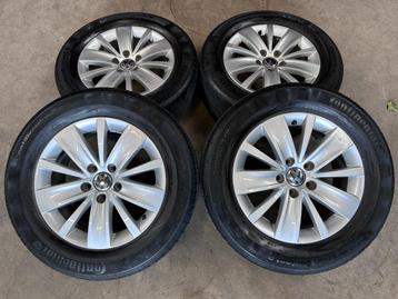 16 inch originele velgen + zomerbanden Volkswagen Sharan beschikbaar voor biedingen