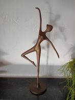Messing beeldje van danseres, Verzamelen, Beelden en Beeldjes, Ophalen of Verzenden, Zo goed als nieuw, Dier