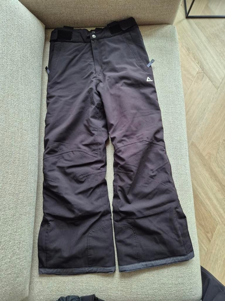 Skibroek 146 zwart, Kinderen en Baby's, Kinderkleding | Maat 146, Broek, Jongen of Meisje, Ophalen of Verzenden, Zo goed als nieuw