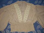 Beige korte top mt.s izgs geen vlekken hoor beetje nat van h, Ophalen of Verzenden, Zo goed als nieuw, Maat 36 (S), Beige