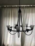 Hanglamp 5 lampen/5 kaarsen, Huis en Inrichting, Lampen | Hanglampen, Ophalen, Zo goed als nieuw, Metaal, 50 tot 75 cm