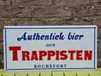 Emaillebord Rochefort Trappisten (Emaillerie Belge), Ophalen of Verzenden, Zo goed als nieuw, Reclamebord, Plaat of Schild, Overige merken