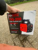 Nieuwe Hyperwelding TIG 200 Lasapparaat in Doos, Ophalen of Verzenden, Nieuw, Accu