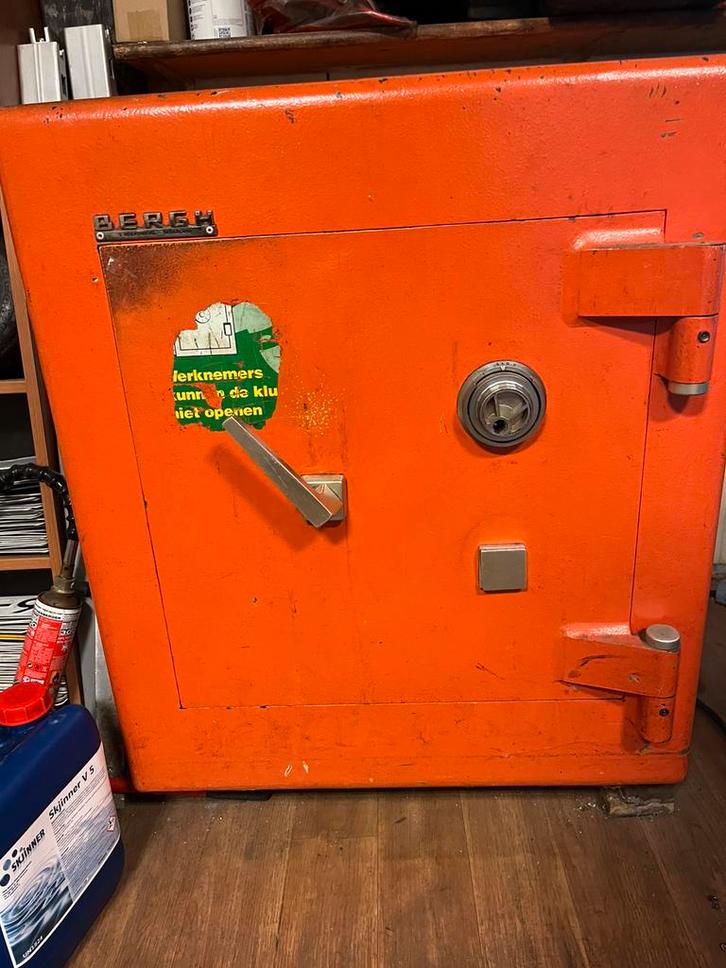 Bergh brandkast/ kluis, Huis en Inrichting, Brandblussers en Brandkasten, Gebruikt, Brandkast, Ophalen