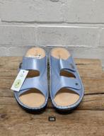 Finn Comfort - Leren slippers 41 - Nieuw €120 - Uitneembaar, Kleding | Dames, Finn Comfort, Blauw, Nieuw, X