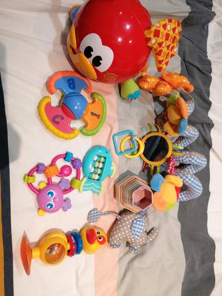 Baby Speelgoed Set, Kinderen en Baby's, Speelgoed | Babyspeelgoed, Gebruikt, Overige typen, Met geluid, Ophalen of Verzenden