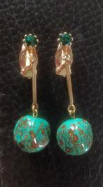 Murano ? Prachtige vintage  oorclips costume jewellery?, Ophalen of Verzenden, Overige materialen, Oorbellen