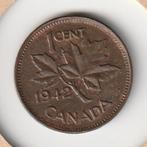 Canada, 1 cent 1942, Ophalen of Verzenden, Losse munt, Noord-Amerika