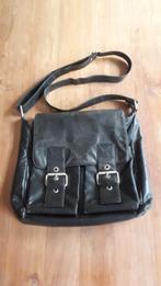 Jean Pierre: vintage leren schoudertas / werktas / schooltas, Sieraden, Tassen en Uiterlijk, Tassen | Schoudertassen, Overige merken
