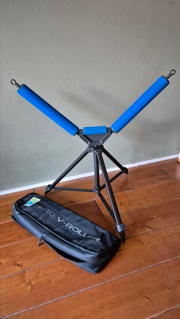 Preston Pro V Roller zgan verstelbaar in draagtas, Watersport en Boten, Hengelsport | Witvissen, Zo goed als nieuw, Overige typen