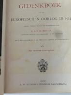 4 delen Gedenkboek WW1 door W.A.T. de Meester €90,-, Landmacht, Voor 1940, W.A.T. de Meester, Ophalen