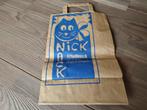 2 Vintage Katten Poezen Reclame Tassen Nick Nack en Catz, Verzamelen, Verzenden, Gebruikt, Verpakking