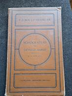 Oude Schoolatlas der geheele Aarde - 1923, Boeken, Atlassen en Landkaarten, Gelezen, Bosatlas, P.R. Bos, J.F. Niermeyer, Ophalen of Verzenden