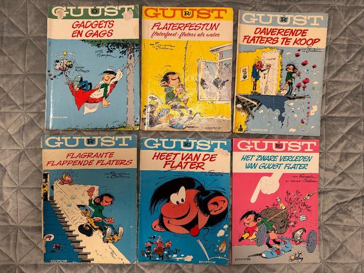 Guust Flater / Marsipulami - 23 albums, Boeken, Stripboeken, Gelezen, Meerdere stripboeken, Ophalen